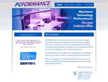 Tablet Screenshot of pcformance.com